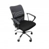 SILLA DE OFICINA NEXTEP NE-650E DE ALTURA AJUSTABLE RECLINABLE TELA BASE GIR