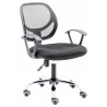 SILLA DE OFICINA NEXTEP NE-650S DE ALTURA AJUSTABLE RECLINABLE TELA BASE GIRATOR